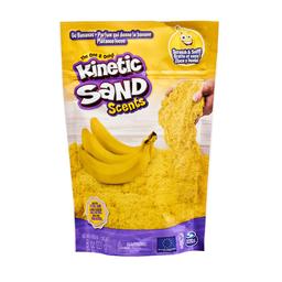 Кинетический песок Kinetic Sand Банановый десерт, с ароматом, желтый, 227 г (71473B)