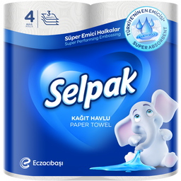 Кухонные полотенца Selpak, 4 шт.