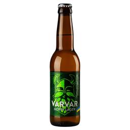 Пиво Varvar Hoppy Lager, світле, нефільтроване, 5,6%, 0,33 л
