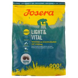 Сухой корм для малоактивных собак Josera Light&Vital, с курицей, 0,9 кг