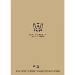 Зошит загальний Student, А5, в лінію, 80 арк., International University A (A5-080-5210L)