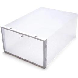 Пластиковый складной контейнер Supretto для обуви белый (47460006)