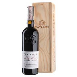 Вино портвейн Taylor's Port Quinta de Vargellas 2015, в подарочной упаковке, красное, крепленое, 20%, 0,75 л