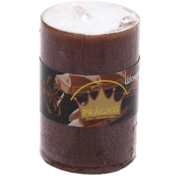 Свічка Pragnis Рустик, 5,5х8 см, коричневий (CA558-CHK)