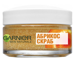 Скраб Garnier Skin Naturals Абрикос Основной Уход Очищение, для всех типов кожи, 50 мл (C6243400)