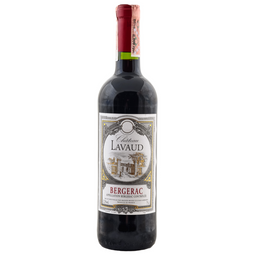 Вино Chateau Lavaud Bergerac, червоне, сухе, 0,75 л