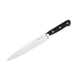 Кухонный нож Ardesto Black Mars слайсерный, 32 см, черный (AR2032SW)