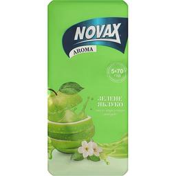 Туалетное мыло Novax Aroma Зеленое яблоко 350 г (5 шт. х 70 г)