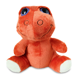 М'яка іграшка Offtop Динозавр, кораловий (860269)