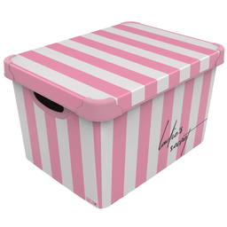 Коробка Qutu Style Box Ladies Secret, 20 л, 41х30х24см, розовый (STYLE BOX с/к LADIES SECRET  20л.)