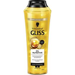 Шампунь Gliss Oil Nutritive для сухих и поврежденных волос 250 мл