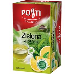 Чай зеленый Posti Express с лимоном, 36 г (20 шт. х 1.8 г) (895178)