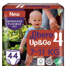 Підгузки-трусики Libero Up&Go 4 (7-11 кг), 44 шт.