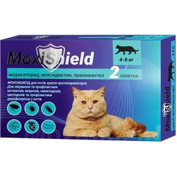 Капли противопаразитарные Fipromax MoxiShield для котов 4-8 кг 2 пипетки 0.8 мл