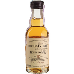 Виски Balvenie 12 Year Old Doublewood Single Malt Scotch Whisky, 40%, 0,05 л