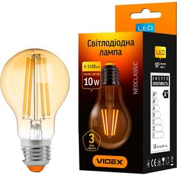 Світлодіодна лампа Videx Filament A60FA 10W E27 2200 K (VL-A60FA-10272)