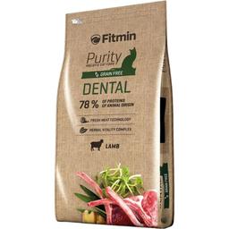 Сухой корм Fitmin Purity Dental Lamb для взрослых кошек с положительным эффектом на ротовую полость 1.5 кг