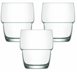Набір склянок SnT, 285 мл, 3 шт. (7-046)