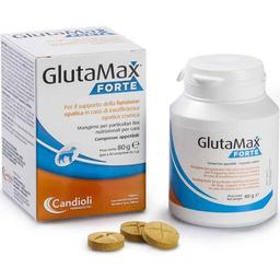 Дієтична добавка Candioli GlutaMax Forte для підтримки печінки при хронічній печінковій недостатності у собак, 10 таблеток