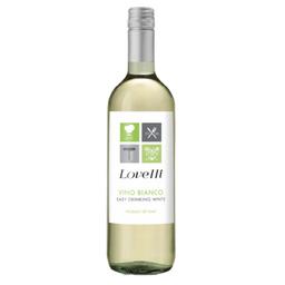 Вино Lovelli Vino Bianco d'Italia, біле, сухе, 11%, 0,75 л