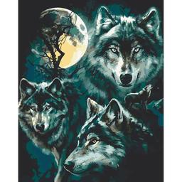 Картина за номерами ArtCraft Сім'я вовків 40x50 см (11640-AC)