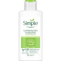 Легкий зволожуючий крем для обличчя Simple Hydrating Light Moisturiser Kind to Skin, 125 мл