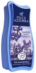 Гелевий освіжувач повітря Felce Azzurra Lavanda e Iris, 140 г
