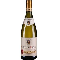 Вино Vidal Fleury Cotes du Rhone Blanc, белое, сухое, 13,5%, 0,75 л