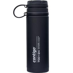 Термопляшка Contigo Fuse Matte Black, 720 мл, чорна (2156007)