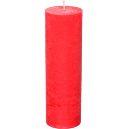 Свічка Pragnis Рустик, 5,5х20 см, червона (C5520-125)