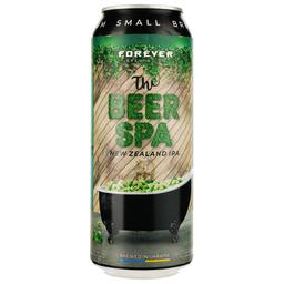 Пиво Forever The Beer SPA, светлое, нефильтрованное, 6%, ж/б, 0,5 л