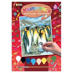 Набор для творчества Sequin Art Рисунок по номерам Junior Пингвины (SA0033)