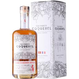 Кальвадос Coquerel Bourbon Finish 4 yo 41% 0.7 л у подарунковій упаковці