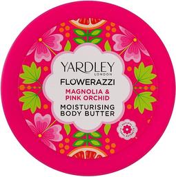 Масло для тіла Yardley London Flowerazzi Magnolia & Pink Orchid Moisturising Body Butter 200 мл
