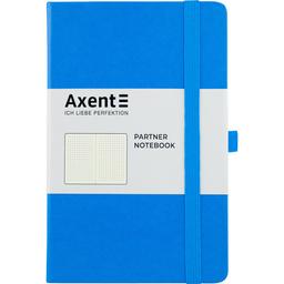 Книга записна Axent Partner A5- у крапку 96 аркушів блакитна (8306-07-A)