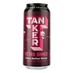 Пиво Tanker Retro Gamer, фруктовое, 4%, ж/б, 0,44 л