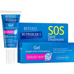 Гель с салициловой кислотой от прыщей Revuele No Problem SOS Spot Treatment Gel with Salicylic Acid, 25 мл