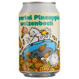 Пиво Uiltje Imperial Pineapple Weizenbock, светлое, 8,5%, ж/б, 0,33 л