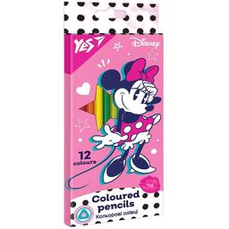 Карандаши цветные Yes Minnie Mouse, 12 цветов (290668)