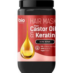 Маска для волосся Black Castor Oil & Keratin Ультравідновлення, 946 мл