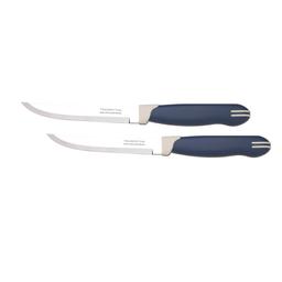 Набір ножів Tramontina Multicolor 2 предмети 12.7 см сині (5865834)