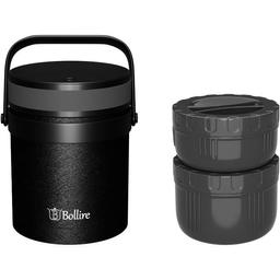 Термос пищевой Bollire BR-3506, 1 л, черный (BR-3506)