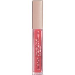 Блиск для губ Lumene Luminous Shine Hydrating & Plumping Lip Gloss відтінок 4 (Peach pink) 5 мл