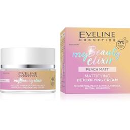 Матирующий крем-детокс Eveline My Beauty Elixir Peach Matt, 50 мл (C50MBEM)