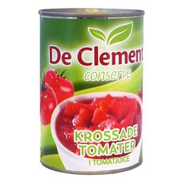 Томаты очищенные De Clemente в томатном соке 400 г (727172)