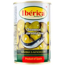 Оливки Iberica c анчоусом 300 г (223166)