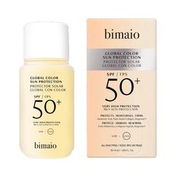 Сонцезахисний крем для обличчя Bimaio Global Color Sun Protection SPF50+, 50 мл