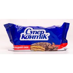 Печенье-сендвич Konti Супер-Контик в шоколаде 100 г (51450)