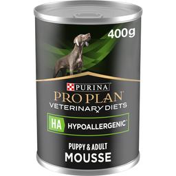 Вологий корм для собак при харчовій алергії Purina Pro Plan Veterinary Diets HA Hypoallergenic, 400 г (12384746)