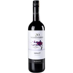Вино Zonin Merlot Italiano, красное, сухое, 12%, 0,75 л